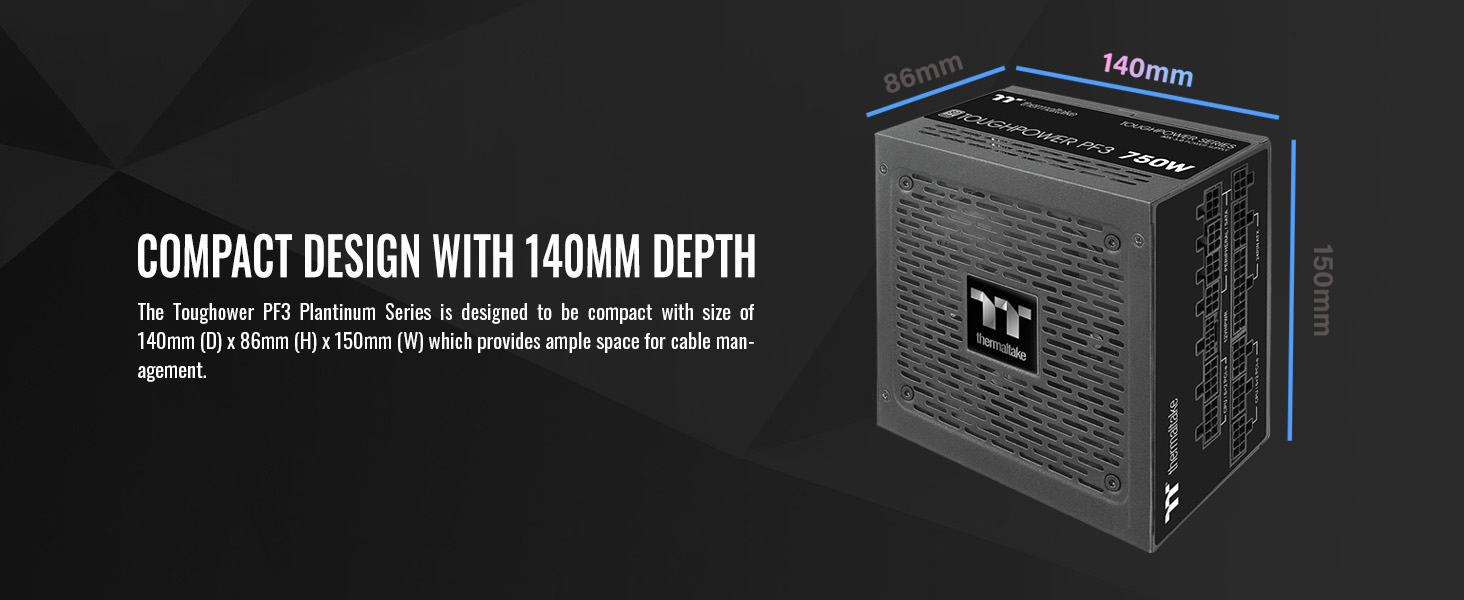 Thermaltake Toughpower PF3 750W Power Supply